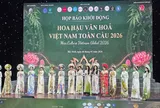 Cuộc thi “Hoa hậu Văn hóa Việt Nam toàn cầu 2026”: Hành trình tôn vinh nhan sắc, trí tuệ và văn hóa Việt