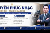 Diễn giả Nguyễn Phúc Nhạc – Người lan tỏa giá trị sống tích cực đến học sinh, sinh viên
