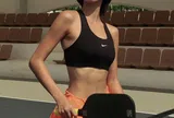 Gigi Hương Giang nổi bật tại giải Pickleball: Vẻ đẹp gợi cảm và tinh thần thể thao tràn đầy năng lượng