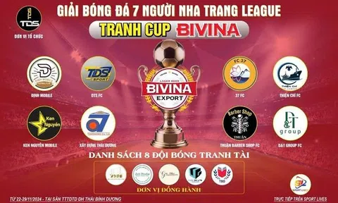 Khởi động giải bóng đá 7 người Nha Trang League 2024