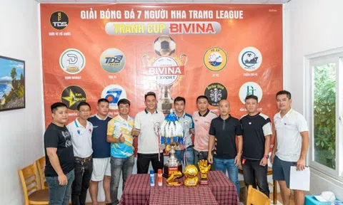 Loạt sao phủi góp mặt tại Giải bóng đá 7 người Nha Trang League – Bivina Cup 2024