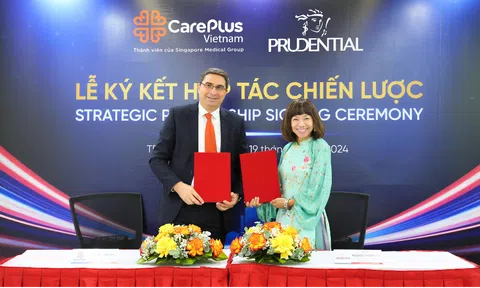 Prudential và CarePlus ký kết hợp tác chiến lược, cung cấp dịch vụ chăm sóc sức khoẻ và tầm soát cho khách hàng