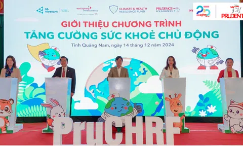 Prudential khởi động chương trình "tăng cường sức khoẻ chủ động" nhằm nâng cao nhận thức về biến đổi khí hậu và kỹ năng phòng chống dịch bệnh