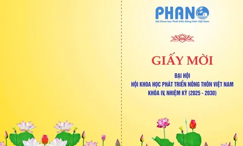 PHANO tổ chức Đại hội nhiệm kỳ IV (2025-2030): Phát huy vai trò khoa học đồng hành cùng nông thôn hiện đại, bền vững
