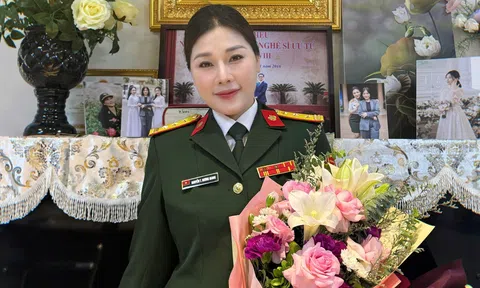 Thượng tá, NSƯT Hương Giang với những dấu ấn không phai trong nghệ thuật dân tộc