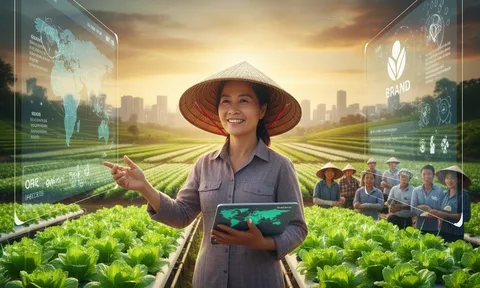 Nông dân 4.0: Vận dụng triết lý “Thiên thời, Địa lợi, Nhân hòa”
