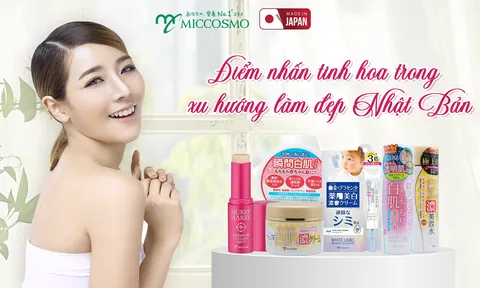 Miccosmo: Điểm nhấn tinh hoa trong bức tranh xu hướng làm đẹp Nhật Bản