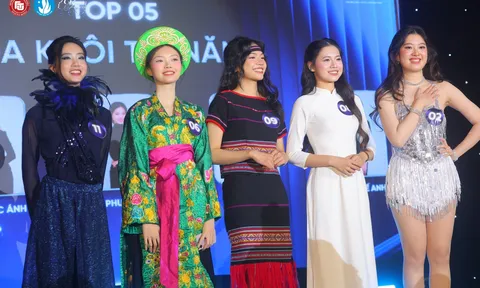Các Hoa khôi ghi dấu ấn tài năng tại vòng thi Hoa khôi Tài năng Duyên dáng Ngoại Thương 2025