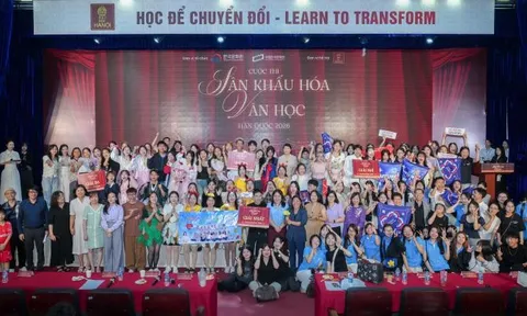 Hơn 200 sinh viên Việt Nam tham gia cuộc thi diễn kịch văn học Hàn Quốc