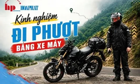 Kinh nghiệm đi phượt bằng xe máy: chuẩn bị gì để chuyến đi an toàn, trọn vẹn?