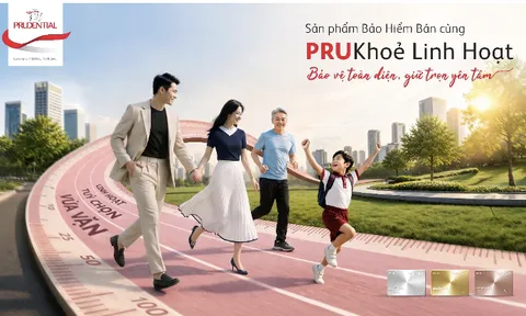 Prudential ra mắt giải pháp bảo hiểm sức khỏe linh hoạt hàng đầu “may đo” theo từng giai đoạn cuộc đời