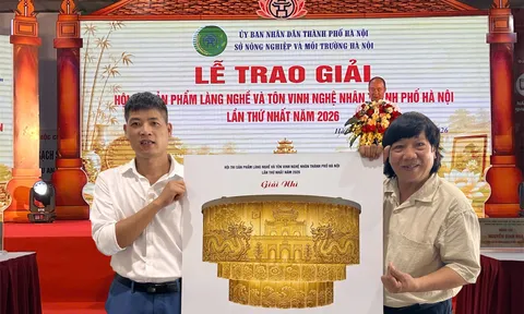 Vinhcoba tỏa sáng tại Hội thi Sản phẩm làng nghề và Tôn vinh nghệ nhân thành phố Hà Nội năm 2026