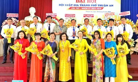 Hội Luật gia Tp.Thuận An tổ chức đại hội lần thứ nhất