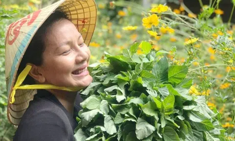 “Nữ hoàng cảnh nóng” phim Việt Kiều Trinh: Vui thú điền viên trong nhà vườn 6.000m2