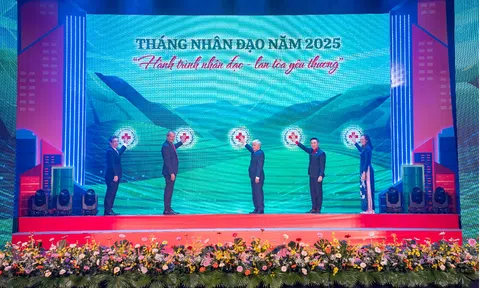 Lễ phát động “Tháng Nhân đạo" năm 2025 với chủ đề “Hành trình nhân đạo - Lan tỏa yêu thương”