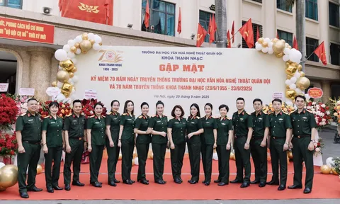 Khoa Thanh nhạc Trường Đại học Văn hóa Nghệ thuật Quân đội: 70 năm xây dựng và trưởng thành (1955 - 2025)
