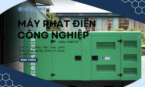 Top 7+ thương hiệu máy phát điện công nghiệp được tin dùng tại Việt Nam