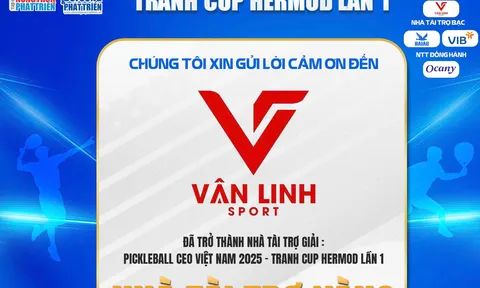 Tri ân Nhà tài trợ cho Giải Pickleball CEO Việt Nam 2025 – Tranh Cúp Hermod Lần I