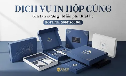 In hộp cứng theo yêu cầu tại Big Sun: Năng lực sản xuất quyết định vị thế thương hiệu