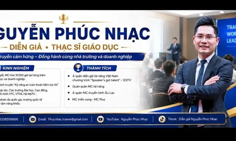 Diễn giả Nguyễn Phúc Nhạc – Người lan tỏa giá trị sống tích cực đến học sinh, sinh viên
