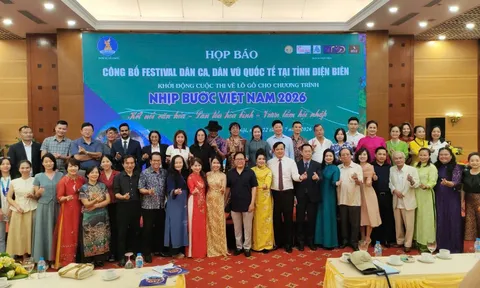 Điện Biên đăng cai Festival Dân ca Dân vũ Quốc tế 2026
