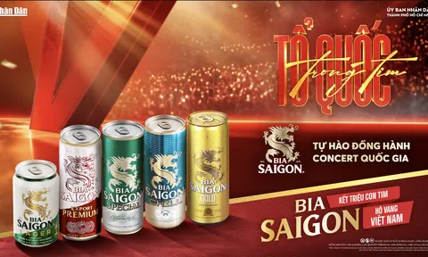 Bia Saigon đồng hành cùng "Concert Quốc gia" Tổ quốc trong tim 2026 trước thềm Quốc khánh 2/9