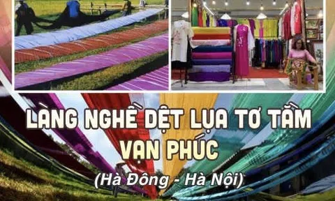 Làng nghề dệt lụa tơ tằm Vạn Phúc