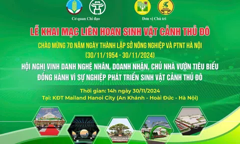 Công tác chuẩn bị Liên hoan Sinh Vật Cảnh Thủ đô 2024