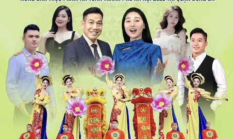 Viện Kinh tế, Văn hóa và Nghệ thuật với chương trình nghệ thuật chào mừng tuần hàng  OCOP tại Đống Đa