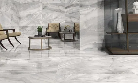 Khám phá 5 mẫu gạch lát nền vân đá đẹp nhất năm 2025 tại Showroom Hùng Lan