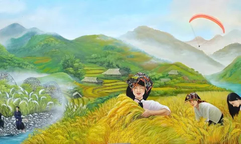 "CHÀO VIỆT NAM – QUÊ HƯƠNG TÔI": Bản trường ca hội họa tuyệt đỉnh!