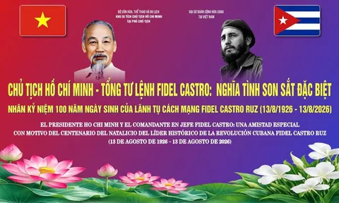 Trưng bày tư liệu “Chủ tịch Hồ Chí Minh - Tổng tư lệnh Fidel Castro”