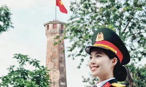 Á hậu 1 Trần Ngọc Châu Anh: Vẻ đẹp chuẩn mực của người lính – nghệ sĩ