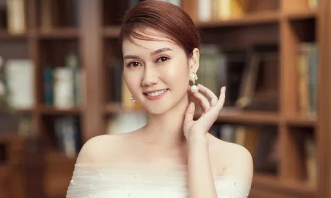 Diễn viên tay ngang Hương Giang nói lý do giấu mặt chồng
