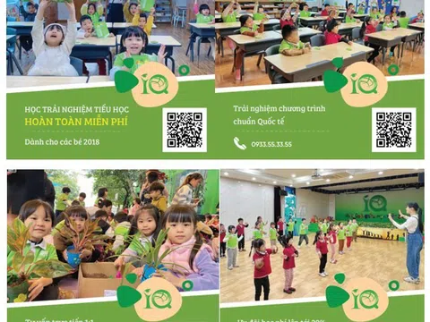 Hệ Thống Trường Liên Cấp IQ School hợp tác cùng Global Talent, giúp trẻ phát triển toàn diện từ bậc mầm non