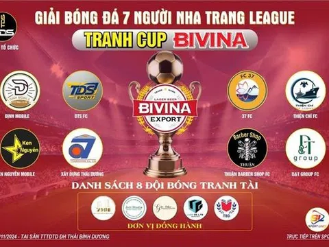 Khởi động giải bóng đá 7 người Nha Trang League 2024