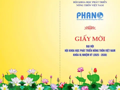 PHANO tổ chức Đại hội nhiệm kỳ IV (2025-2030): Phát huy vai trò khoa học đồng hành cùng nông thôn hiện đại, bền vững