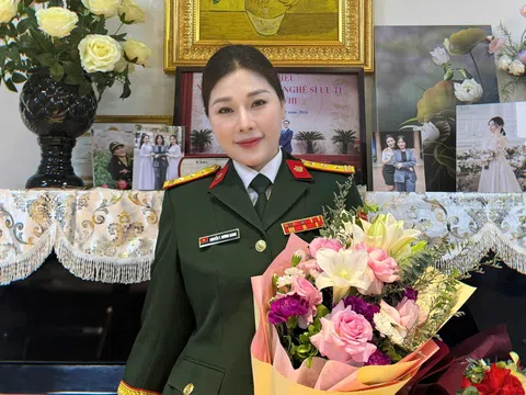 Thượng tá, NSƯT Hương Giang với những dấu ấn không phai trong nghệ thuật dân tộc