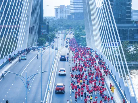 Giải Marathon quốc tế Thành phố Hồ Chí Minh Techcombank mùa thứ 8 - Giải chạy biểu trưng với bước chạy “Vì một Việt Nam vượt trội”