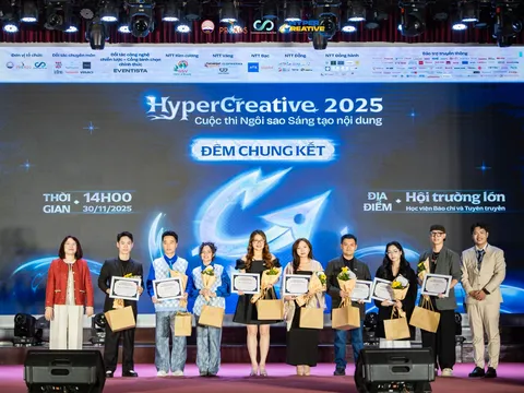 Đêm Chung kết HyperCreative 2025 qua lăng kính bộ đôi giám khảo Phạm Củ - Ngô Phương Vy