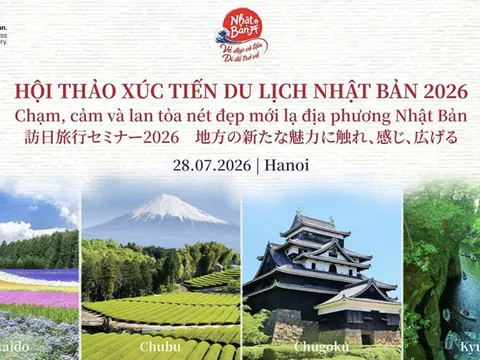 JNTO tổ chức Hội thảo Xúc tiến Du lịch Nhật Bản với chủ đề: Chạm, cảm và lan tỏa nét đẹp mới lạ địa phương Nhật Bản