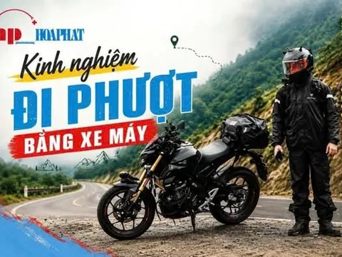 Kinh nghiệm đi phượt bằng xe máy: chuẩn bị gì để chuyến đi an toàn, trọn vẹn?