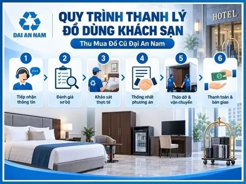 Giải pháp thanh lý đồ dùng khách sạn hiệu quả từ Thu Mua Đồ Cũ Đại An Nam