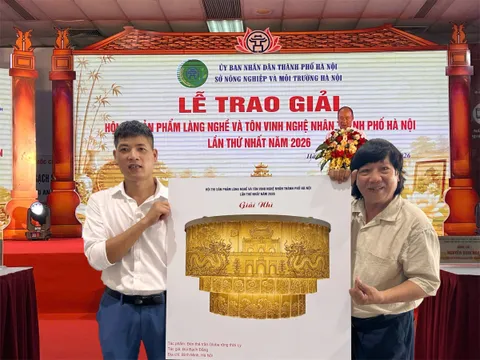 Vinhcoba tỏa sáng tại Hội thi Sản phẩm làng nghề và Tôn vinh nghệ nhân thành phố Hà Nội năm 2026