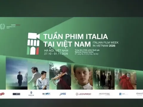 Lễ hội phim Ý 2026: Giao lưu văn hóa điện ảnh giữa hai quốc gia