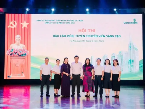 “Vietcombank Sở giao dịch: Xây dựng đạo đức cách mạng của cán bộ, đảng viên – Nền tảng vững chắc cho sự phát triển bền vững của tổ chức”