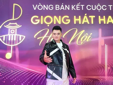 Con trai NSƯT Hương Giang gây chú ý tại cuộc thi Giọng hát hay Hà Nội 2024