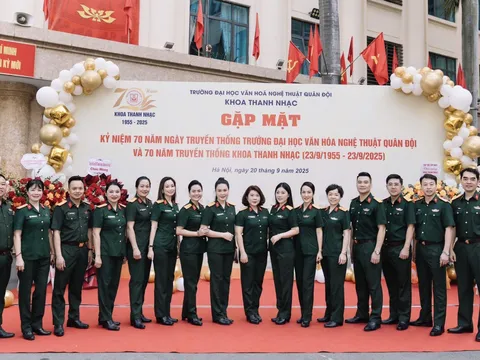 Khoa Thanh nhạc Trường Đại học Văn hóa Nghệ thuật Quân đội: 70 năm xây dựng và trưởng thành (1955 - 2025)