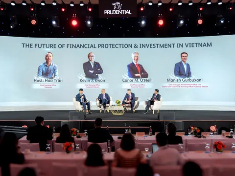Prudential Việt Nam chính thức ra mắt sản phẩm bảo hiểm liên kết đơn vị PRU- ĐẦU TƯ VỮNG TIẾN