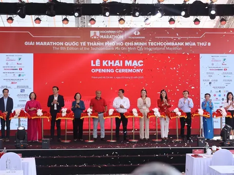 Khai mạc Giải Marathon Quốc tế Thành phố Hồ Chí Minh Techcombank mùa thứ 8 – Lan tỏa tinh thần vượt trội của siêu đô thị tương lai